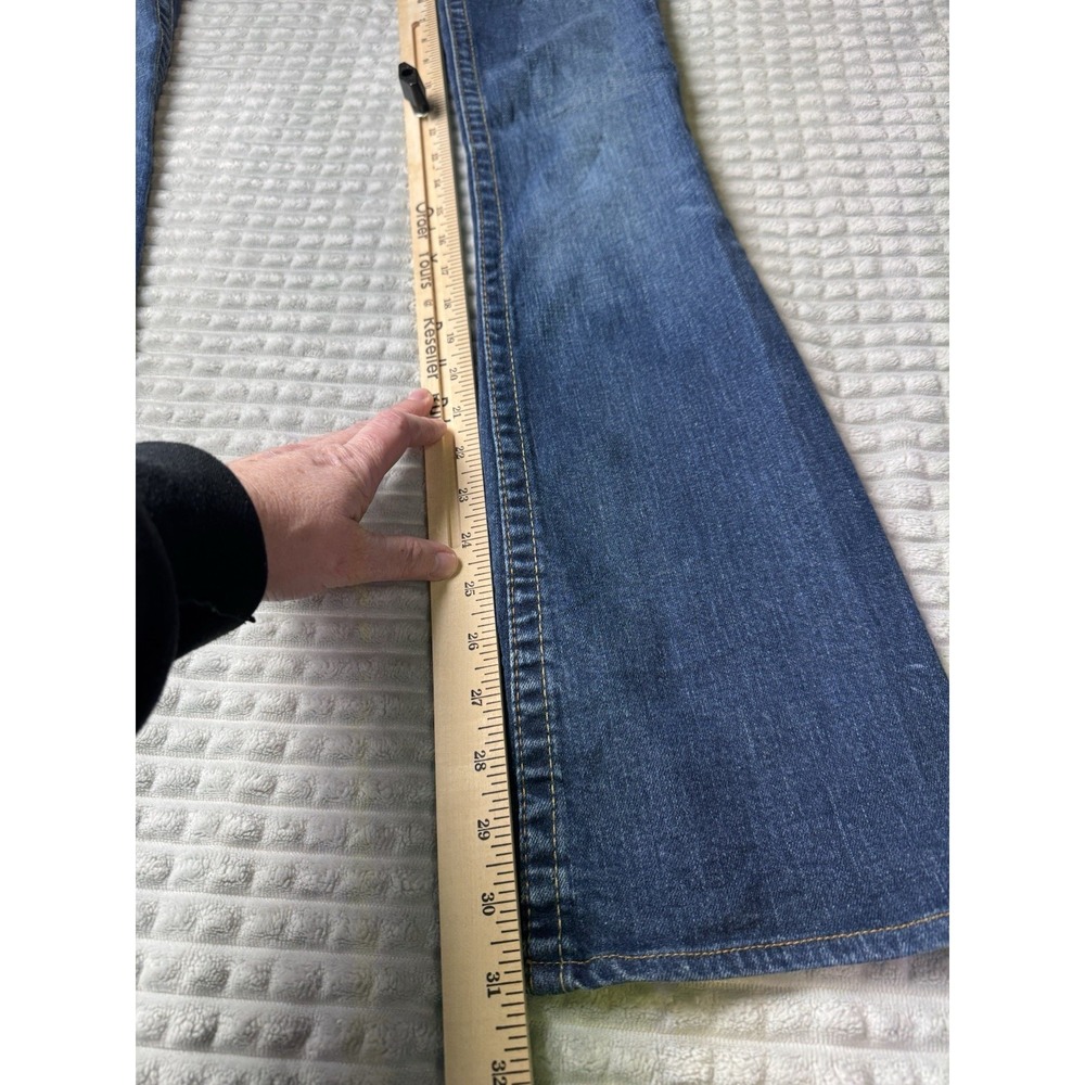 True Religion Women's Boot Cut Jeans - Medium Blue Denim - Picture 8 of 11